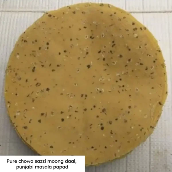 Punjabi masala Papad